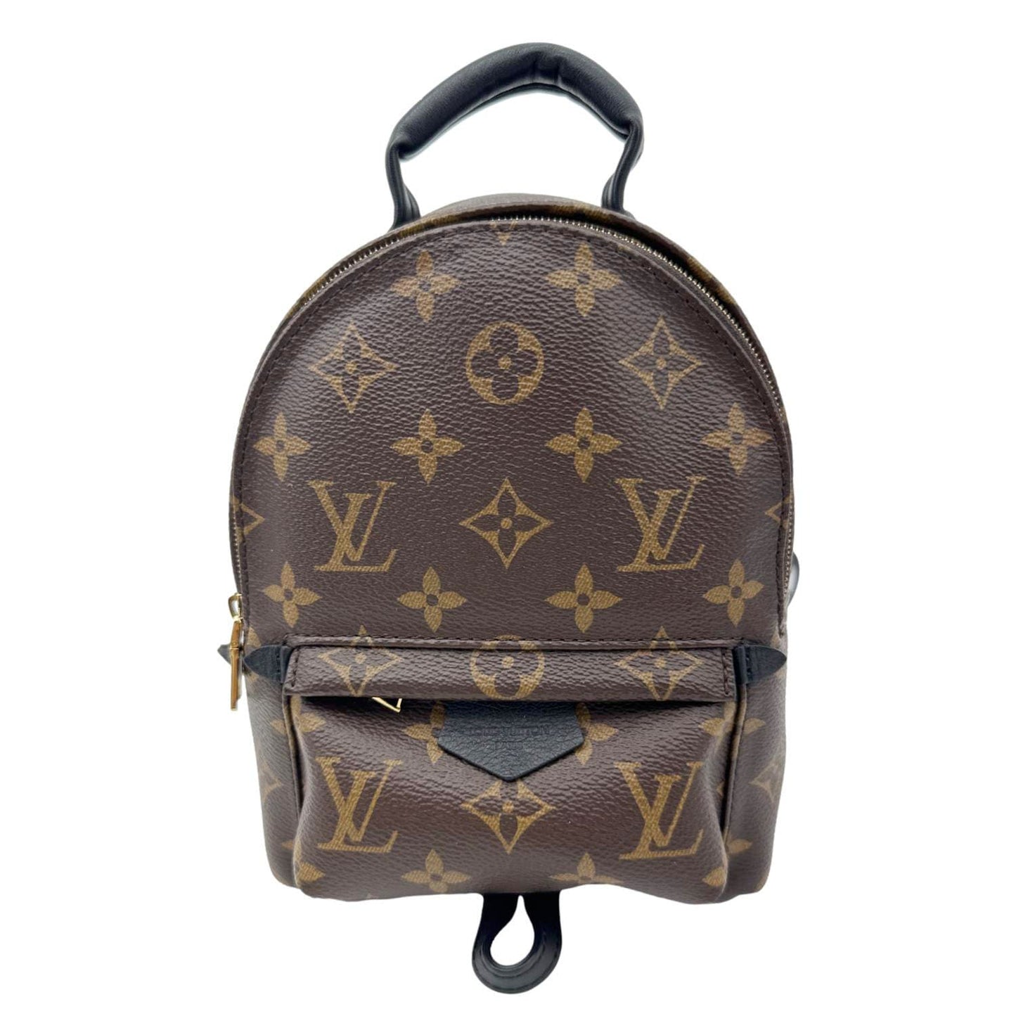 LOUIS VUITTON Palm Spring Mini Monogram Canvas Backpack Brown