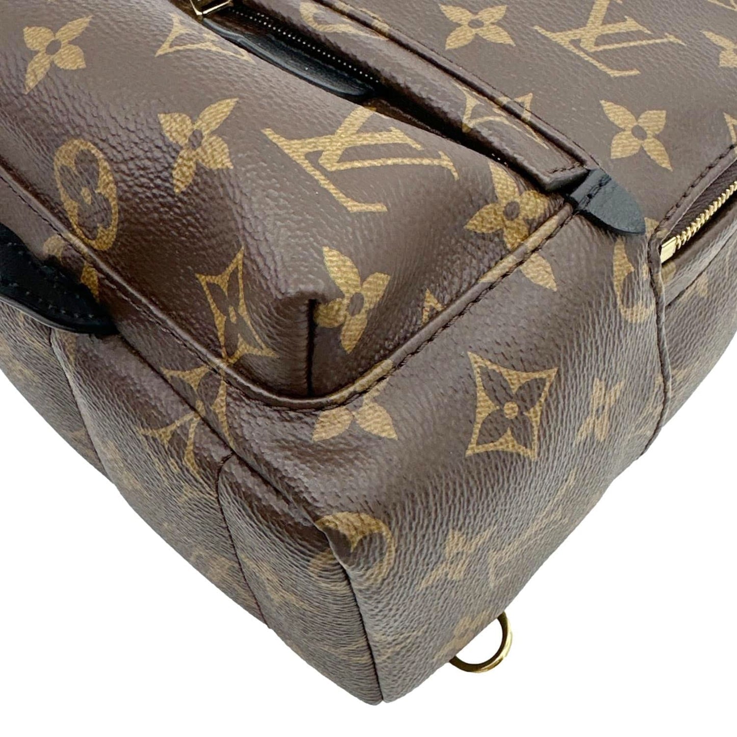 LOUIS VUITTON Palm Spring Mini Monogram Canvas Backpack Brown