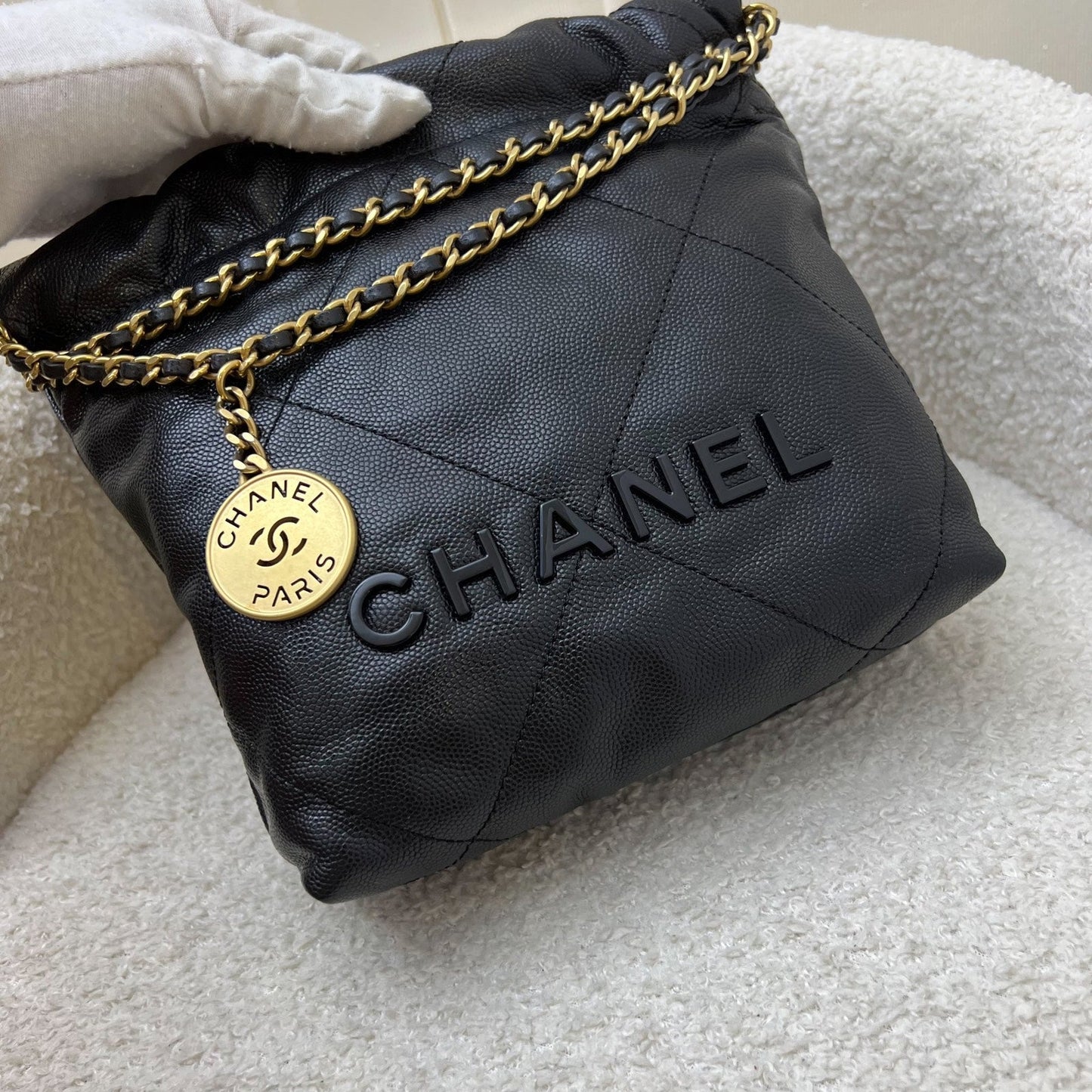 Chanel 22 Mini Hobo Handbag - Rovelle Bags
