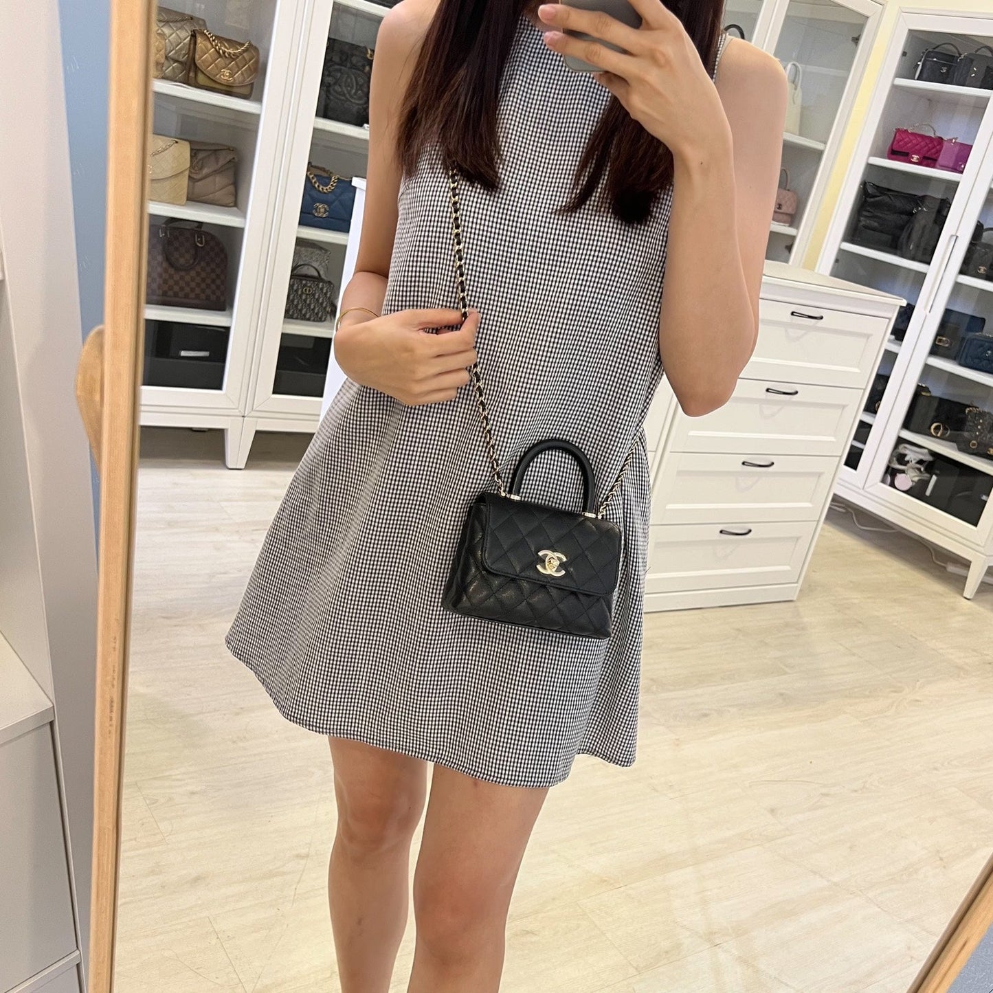 Chanel Micro Coco Handle Flap Flap Bag - Rovelle Bags