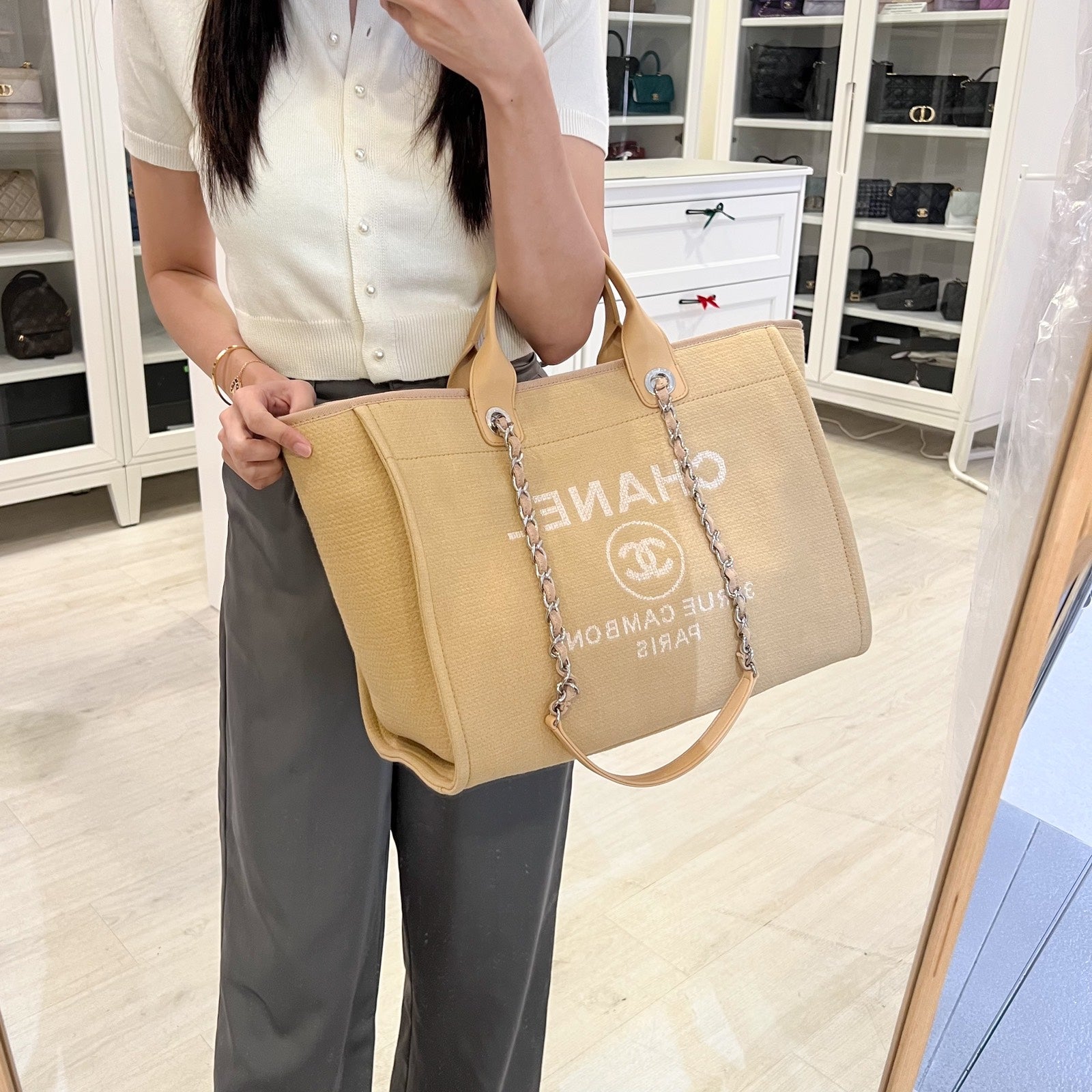 Chanel Large Deauville Tote in 22C Tote Bag - Rovelle Bags