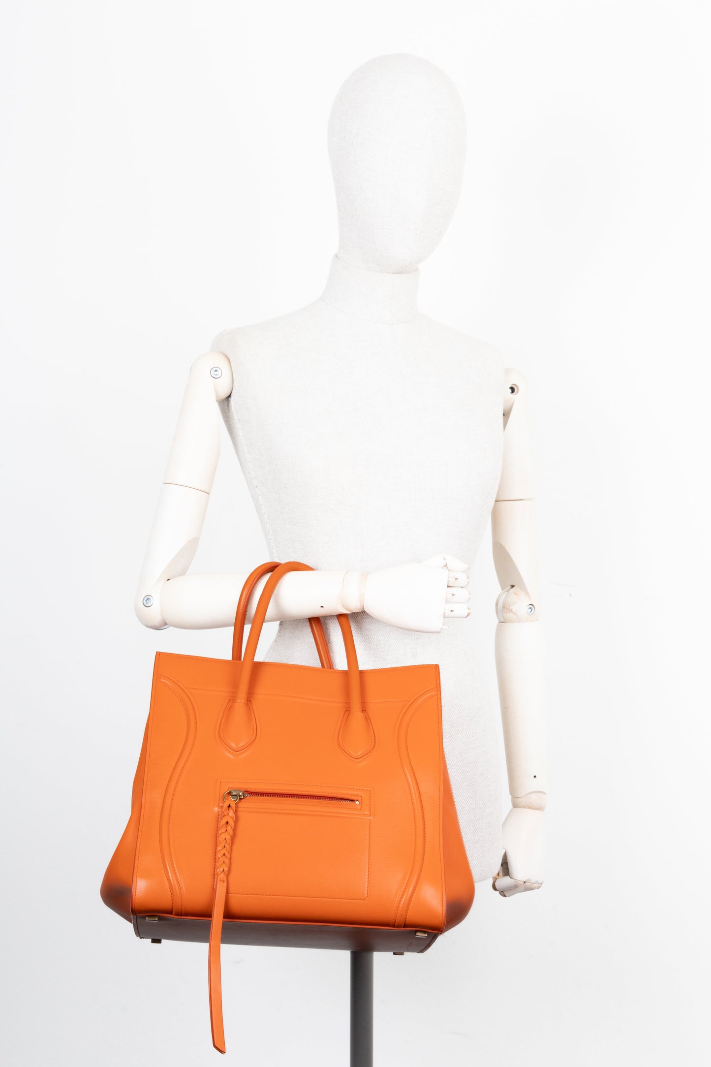CELINE Medium Phantom Luggage Orange