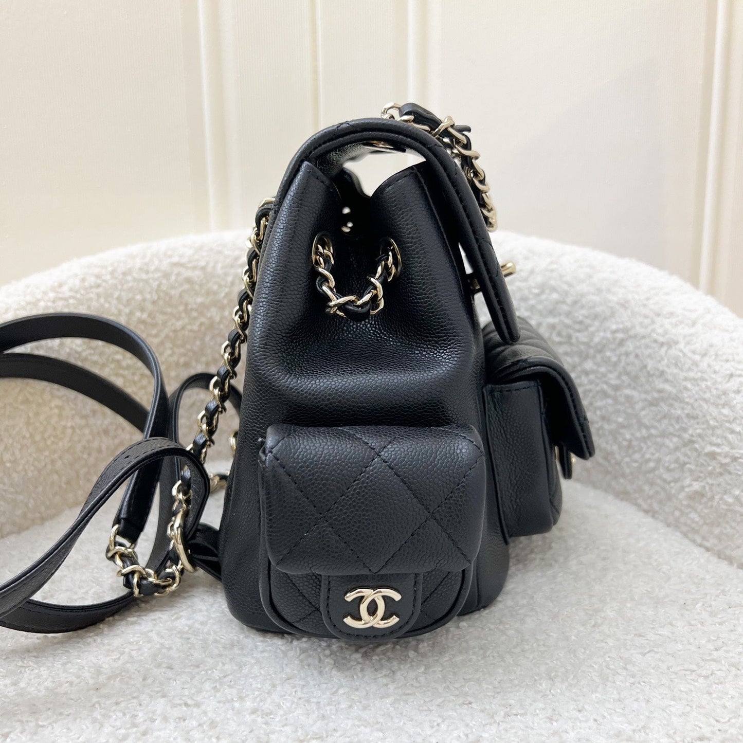 Chanel 23K Triple Pocket Duma Backpack Backpack - Rovelle Bags