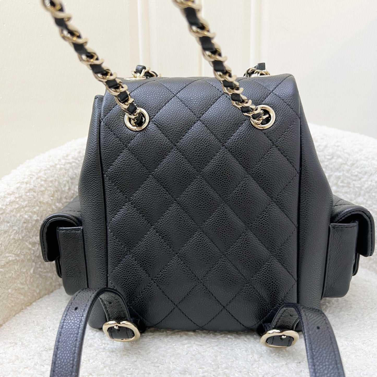 Chanel 23K Triple Pocket Duma Backpack Backpack - Rovelle Bags