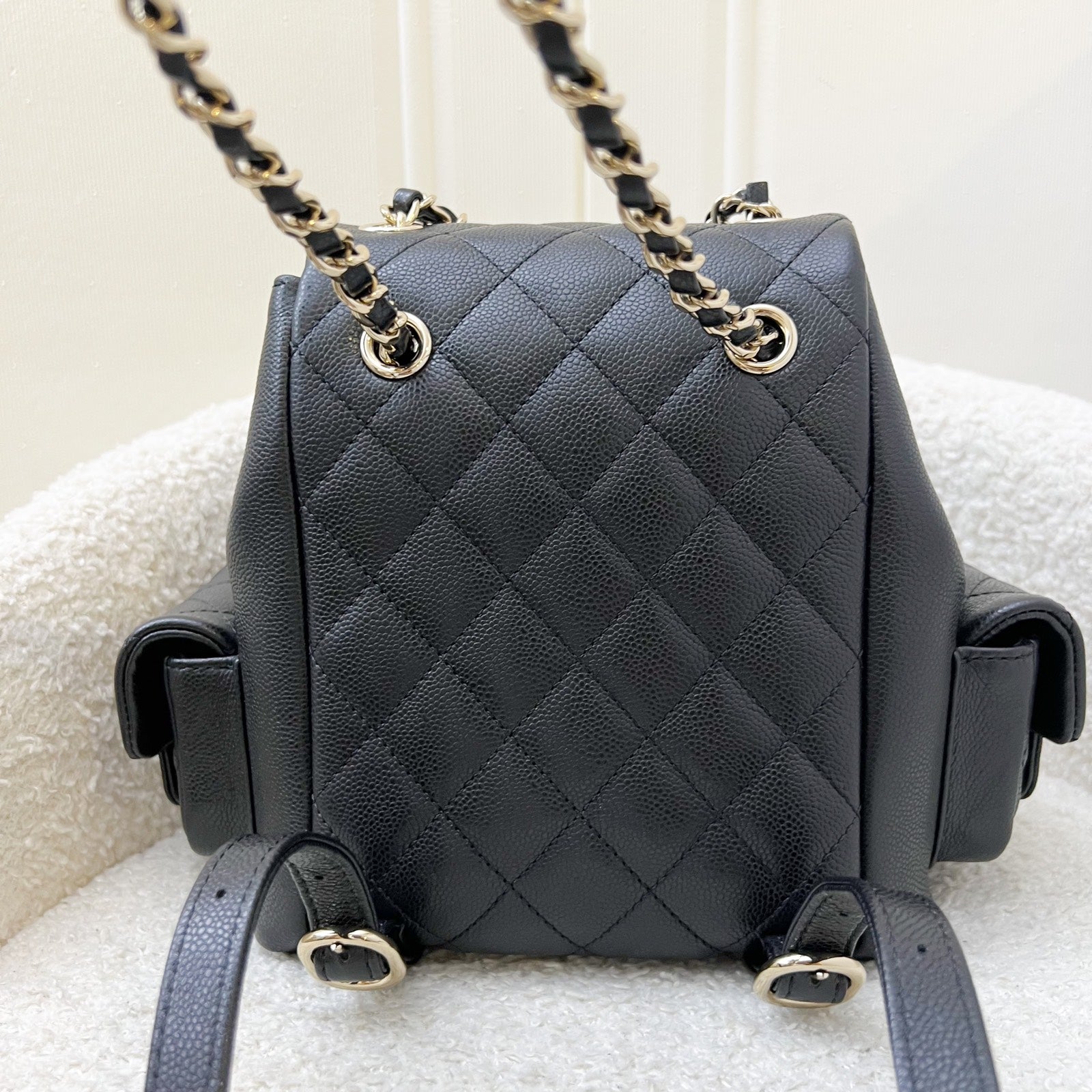 Chanel 23K Triple Pocket Duma Backpack Backpack - Rovelle Bags