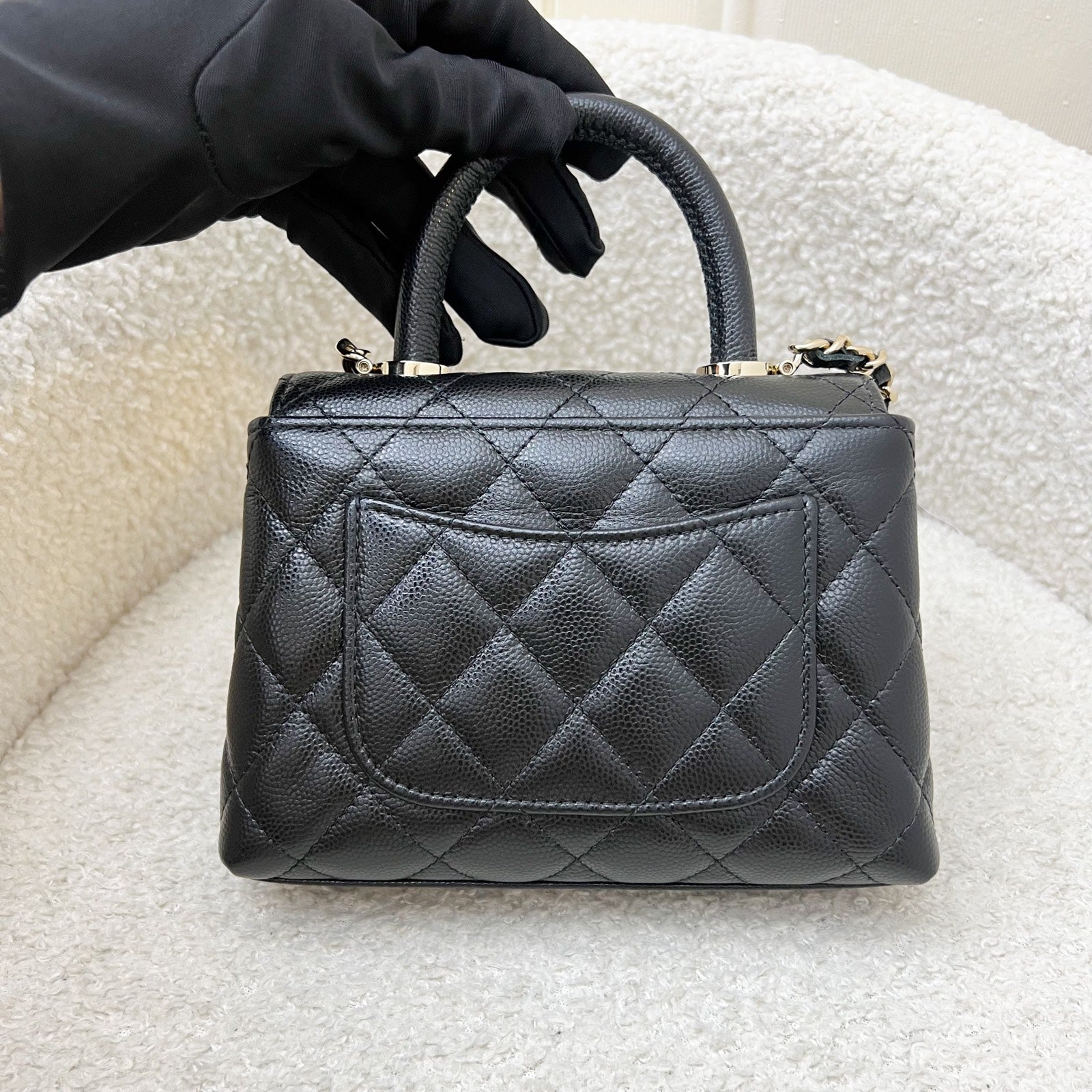 Chanel Micro Coco Handle Flap Flap Bag - Rovelle Bags