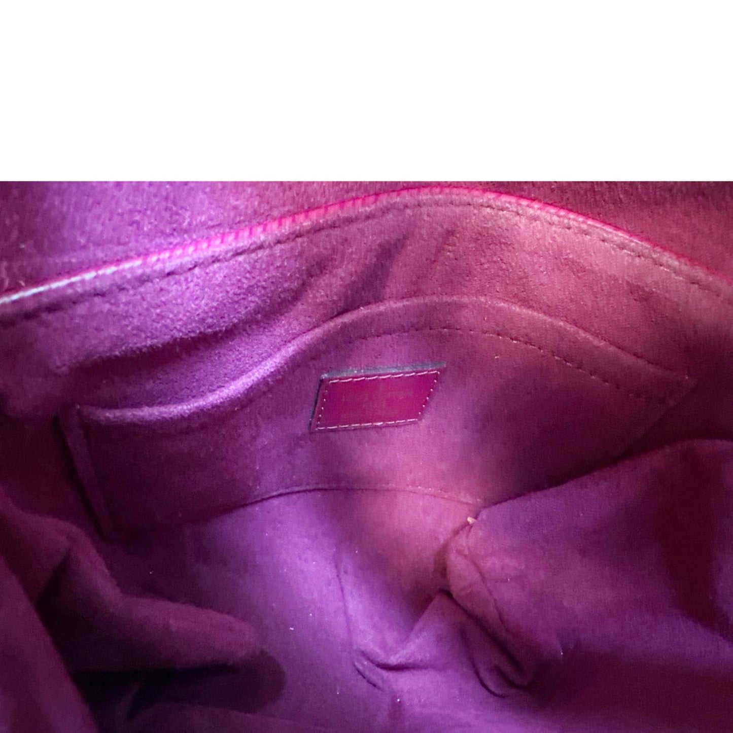 LOUIS VUITTON Locky BB Epi Leather Crossbody Bag Burgundy