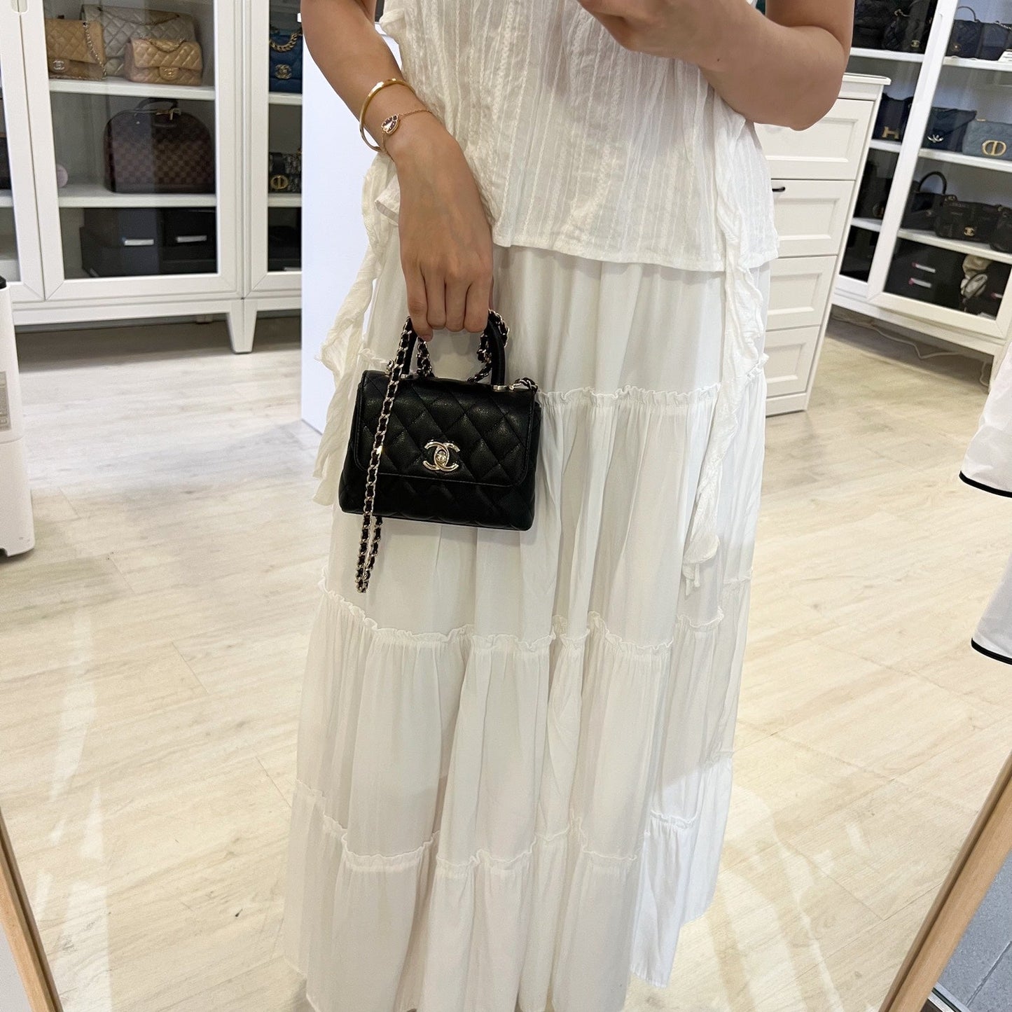 Chanel Micro Coco Handle Flap Flap Bag - Rovelle Bags