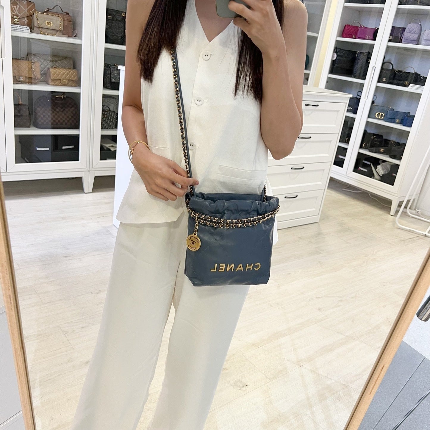 Chanel 22 Mini Hobo Hobo Bag - Rovelle Bags
