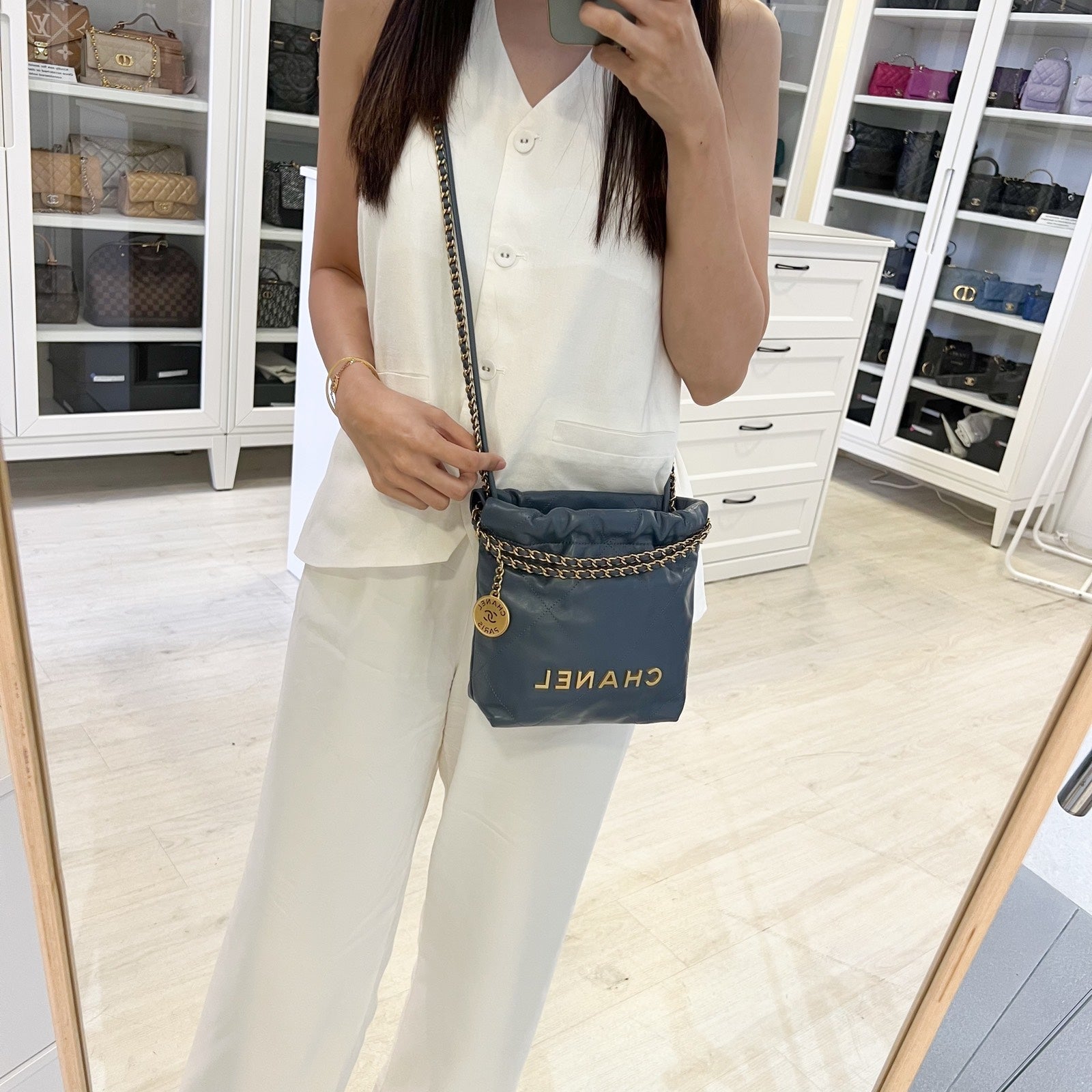 Chanel 22 Mini Hobo Hobo Bag - Rovelle Bags