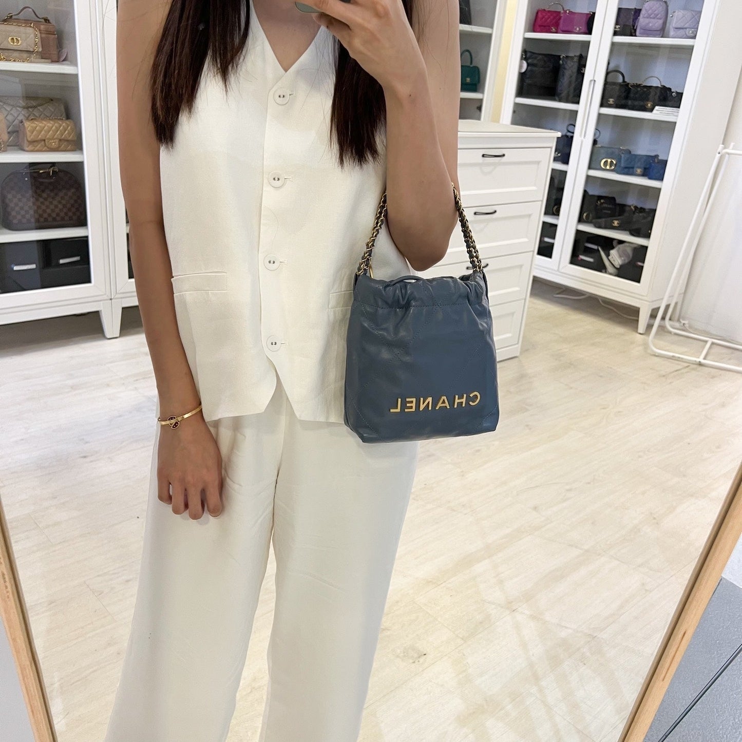 Chanel 22 Mini Hobo Hobo Bag - Rovelle Bags