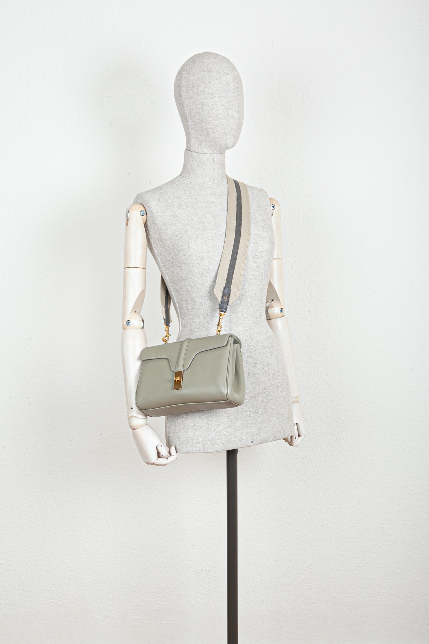 CELINE Soft Teen Bag Green