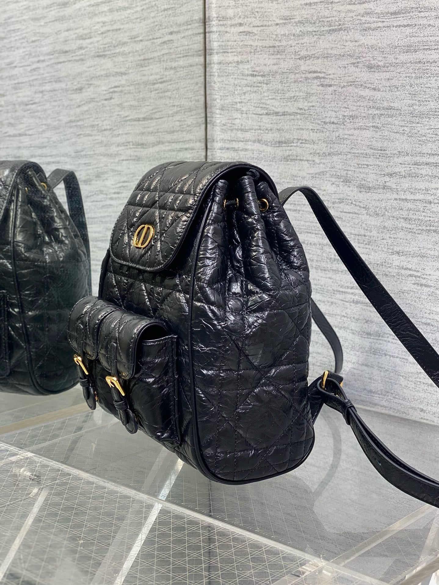 Dior Leather Mini Backpack
