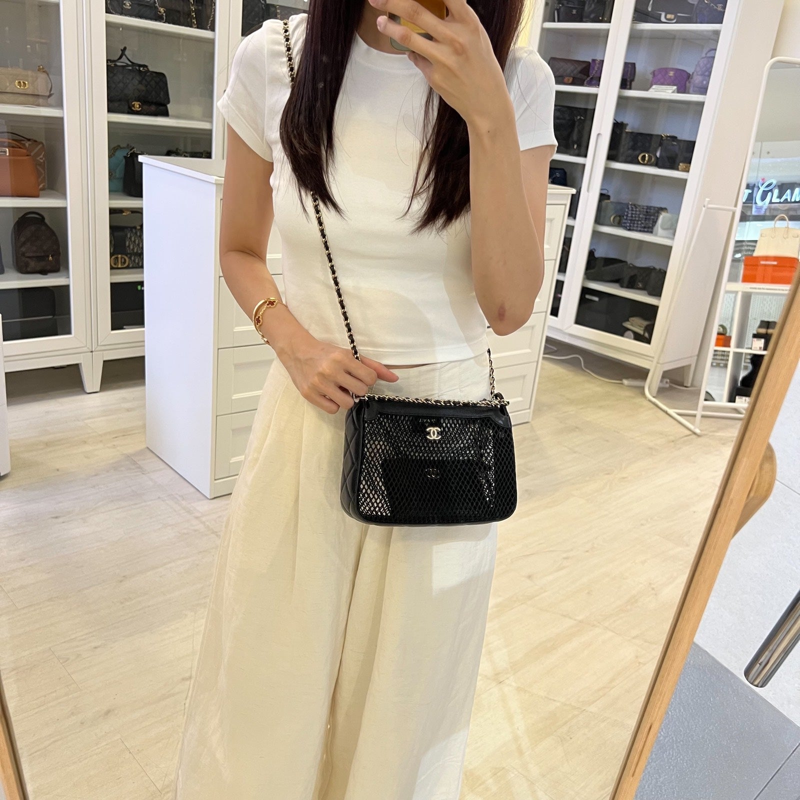 Chanel 25S Clutch on Chain in Clutch Bag - Rovelle Bags