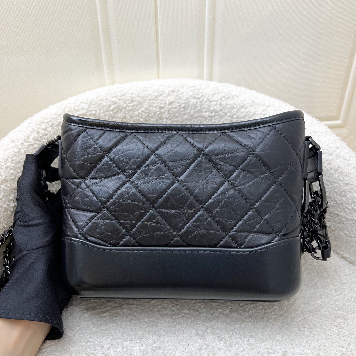 Chanel So Black Small Gabrielle Hobo Hobo Bag - Rovelle Bags