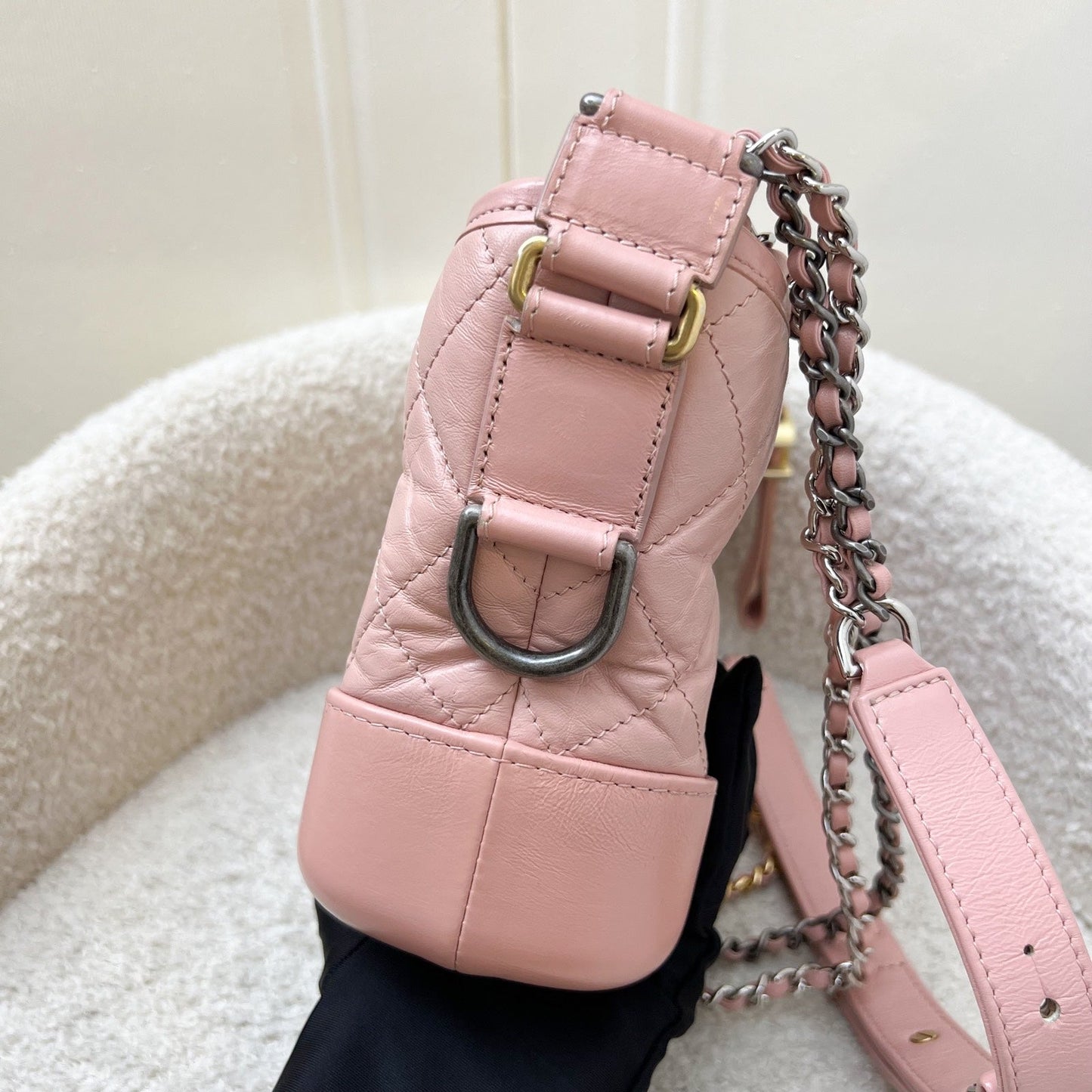 Chanel Small Gabrielle Hobo in Pink Shoulder Bag - Rovelle Bags