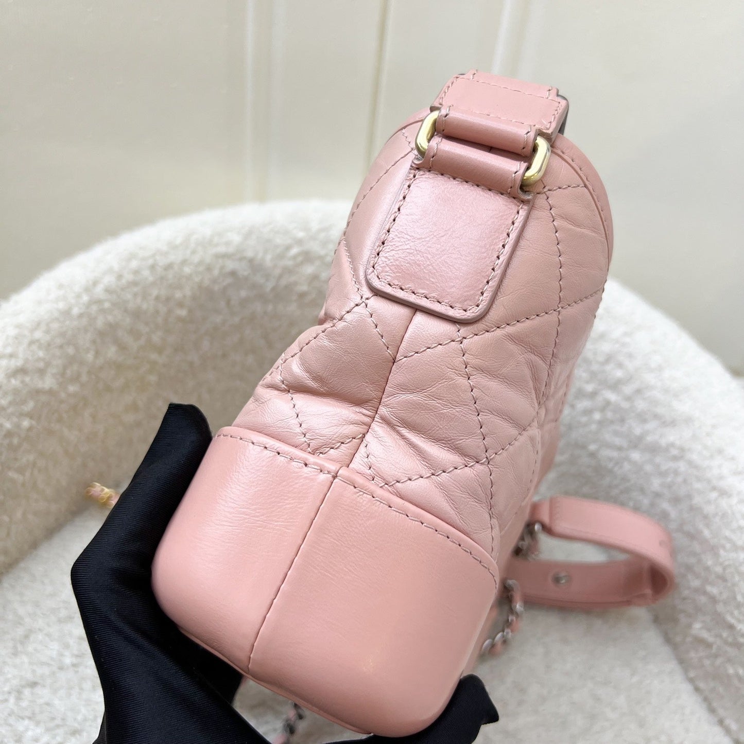 Chanel Small Gabrielle Hobo in Pink Shoulder Bag - Rovelle Bags