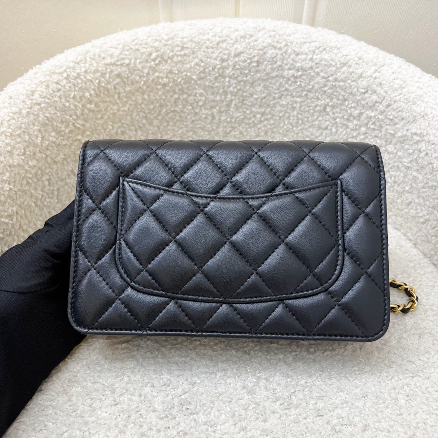 Chanel Pearl Crush Wallet on Chain Crossbody Bag - Rovelle Bags