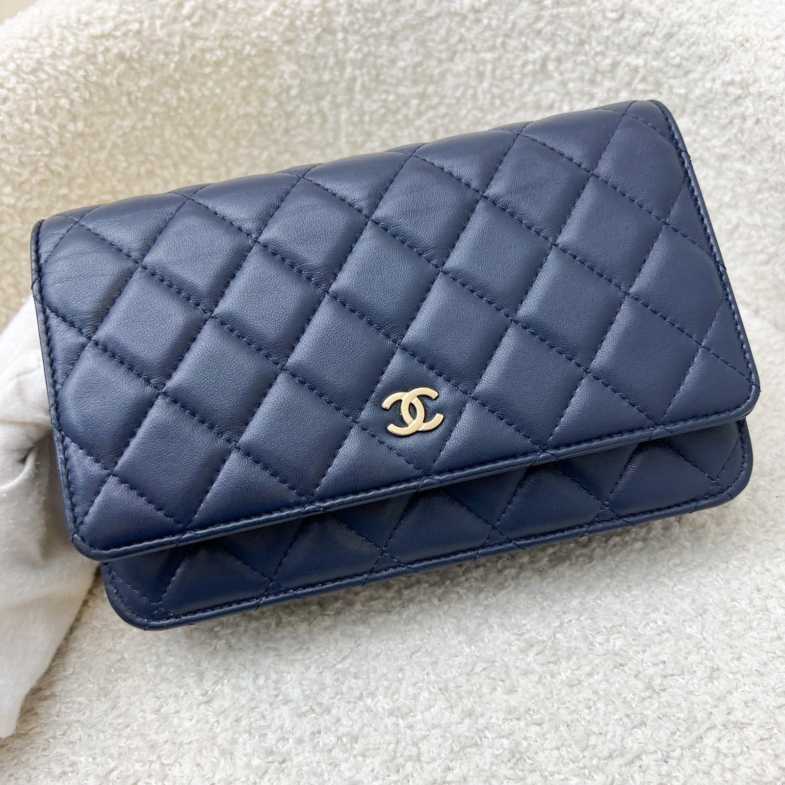 Chanel Classic Wallet on Chain WOC Crossbody Bag - Rovelle Bags