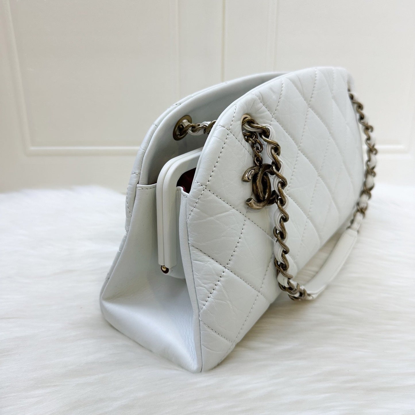 Chanel Just Mademoiselle Bowling Handbag - Rovelle Bags