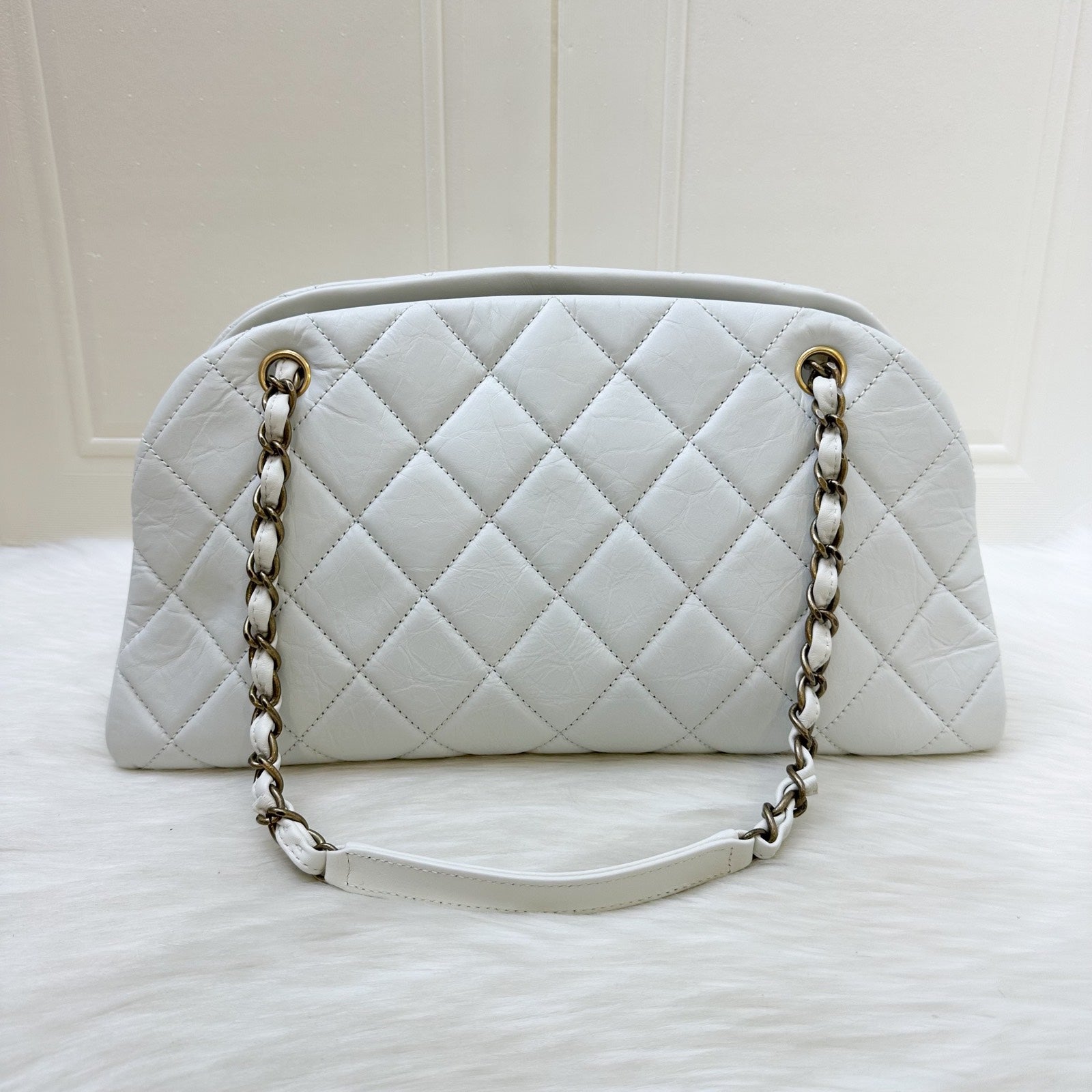 Chanel Just Mademoiselle Bowling Handbag - Rovelle Bags
