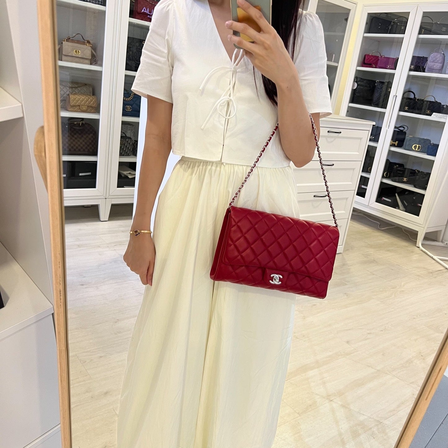 Chanel Classic Timeless Clutch with Chain Clutch Bag - Rovelle Bags