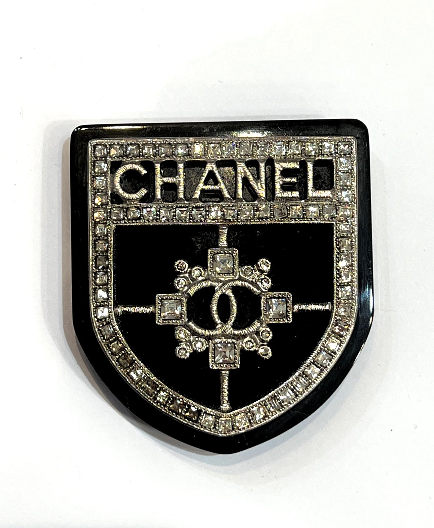 Chanel CC Crystal Crest Handbag - Rovelle Bags