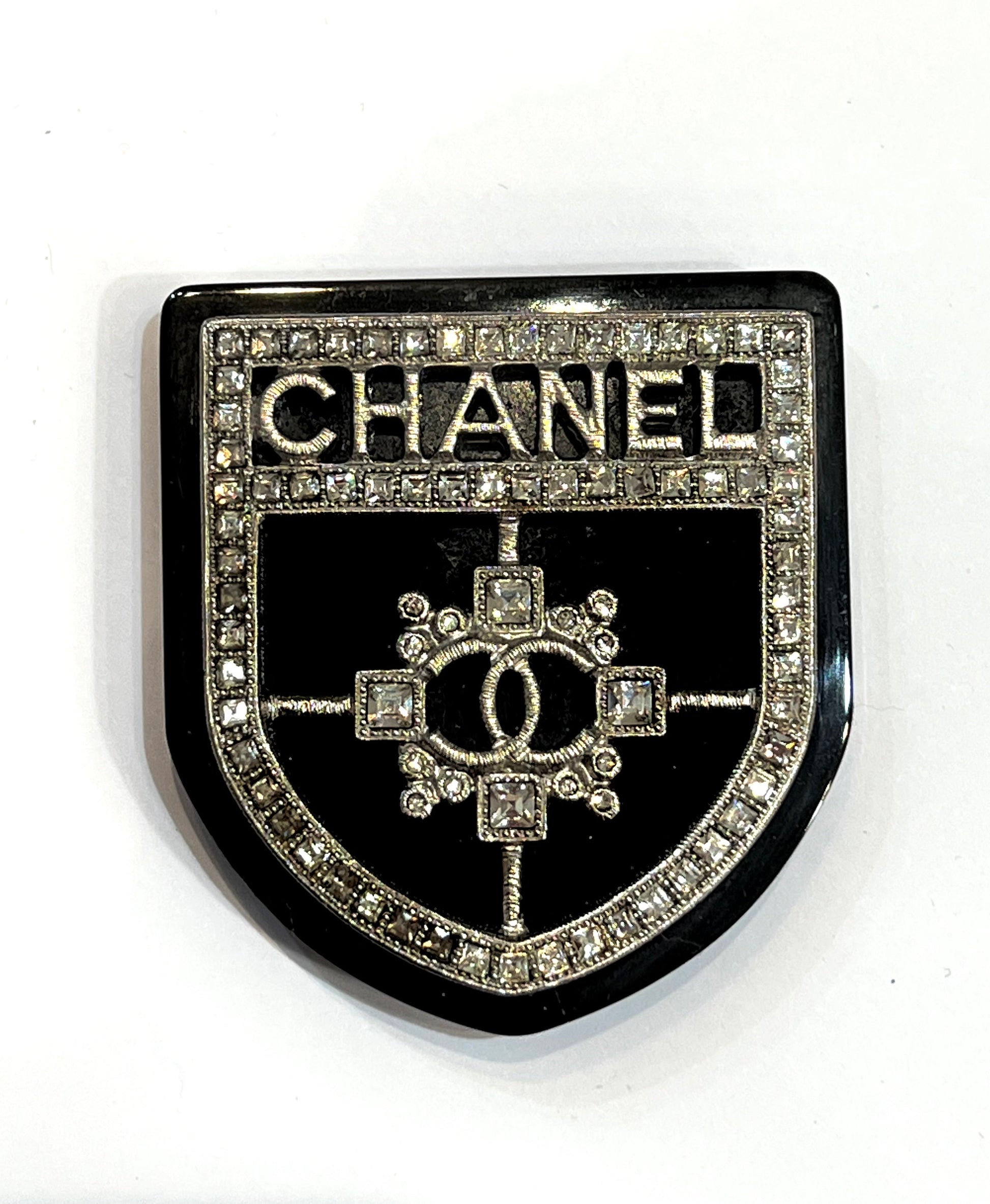 Chanel CC Crystal Crest Handbag - Rovelle Bags