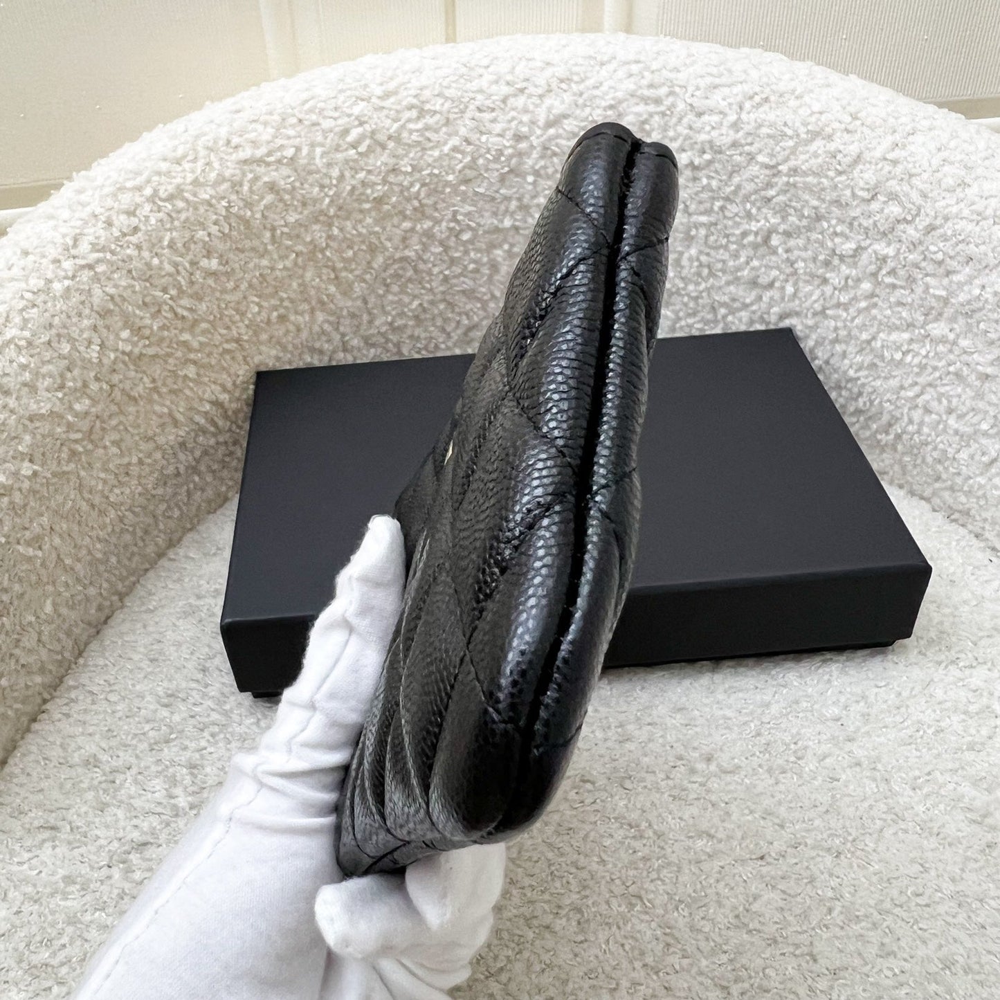 Chanel Mini O-Case / Pouch in Clutch Bag - Rovelle Bags