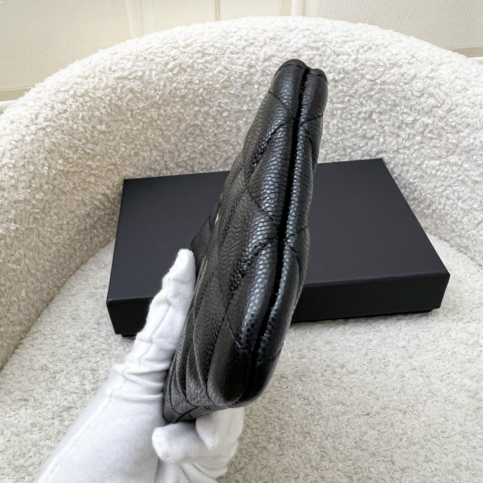 Chanel Mini O-Case / Pouch in Clutch Bag - Rovelle Bags