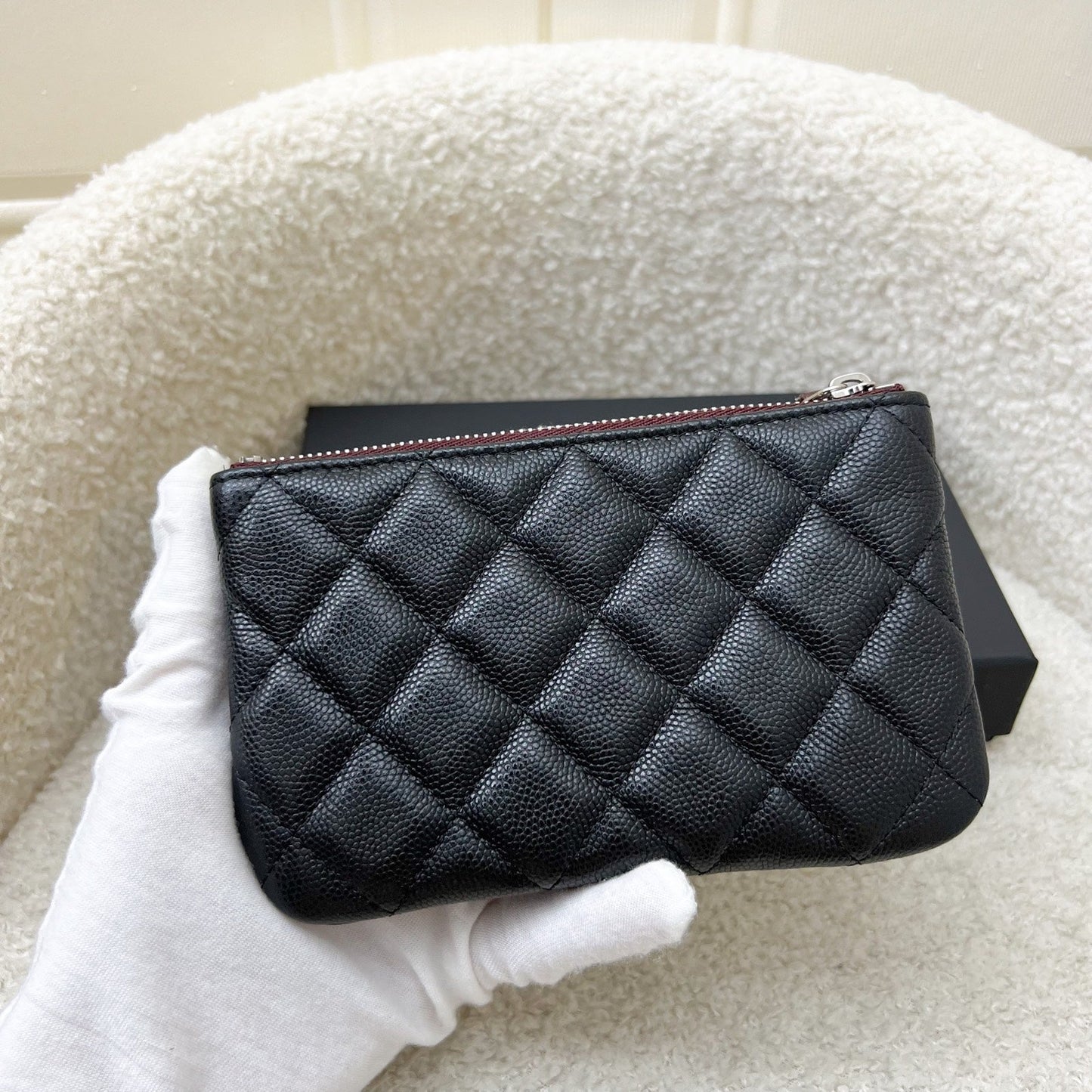 Chanel Mini O-Case / Pouch in Clutch Bag - Rovelle Bags