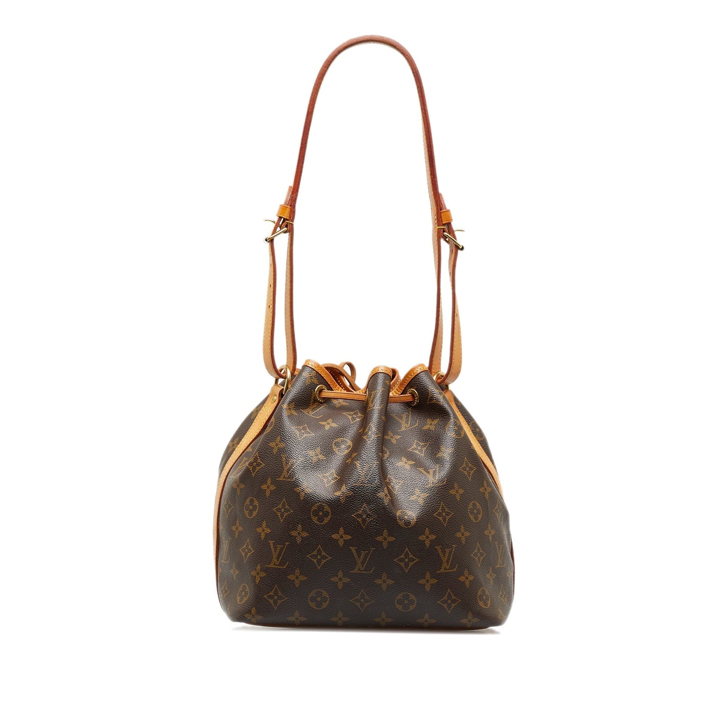 LOUIS VUITTON Monogram Petit Noe Bucket Bag
