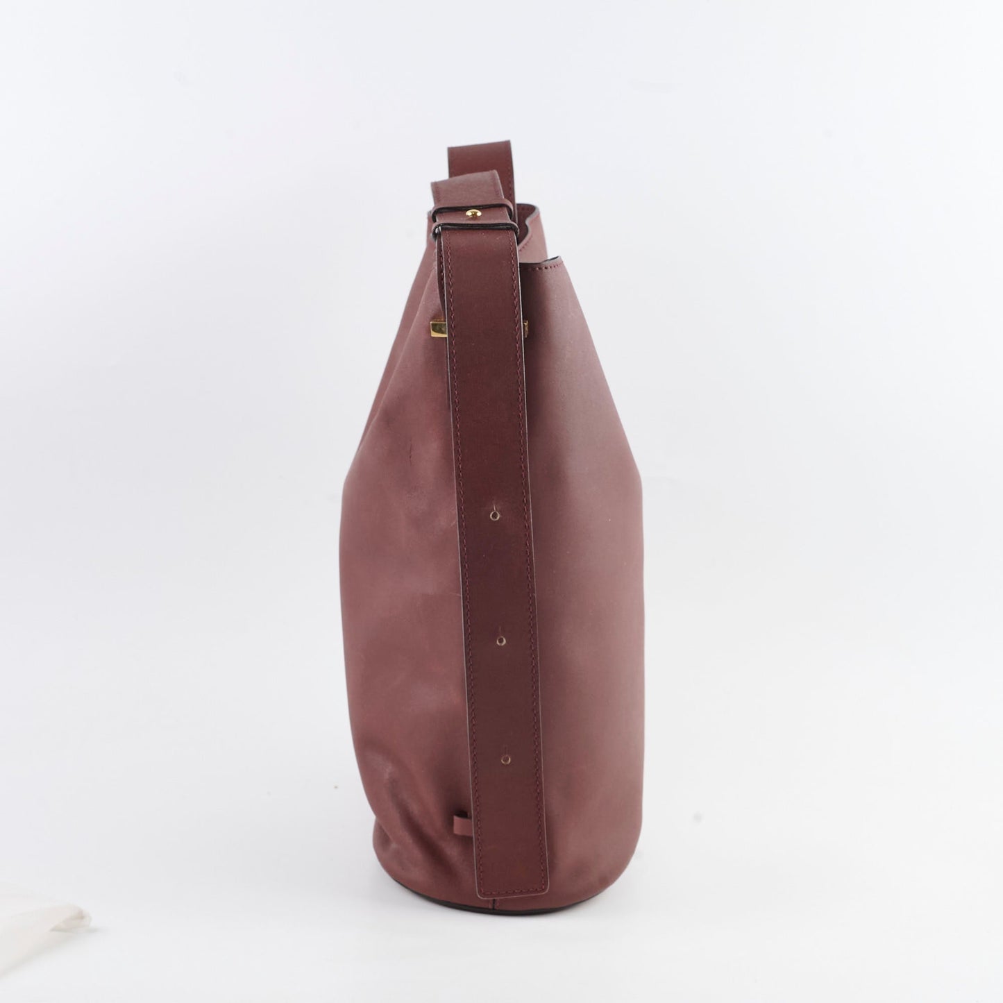 Luxury CELINE Bucket Bag Burgundy