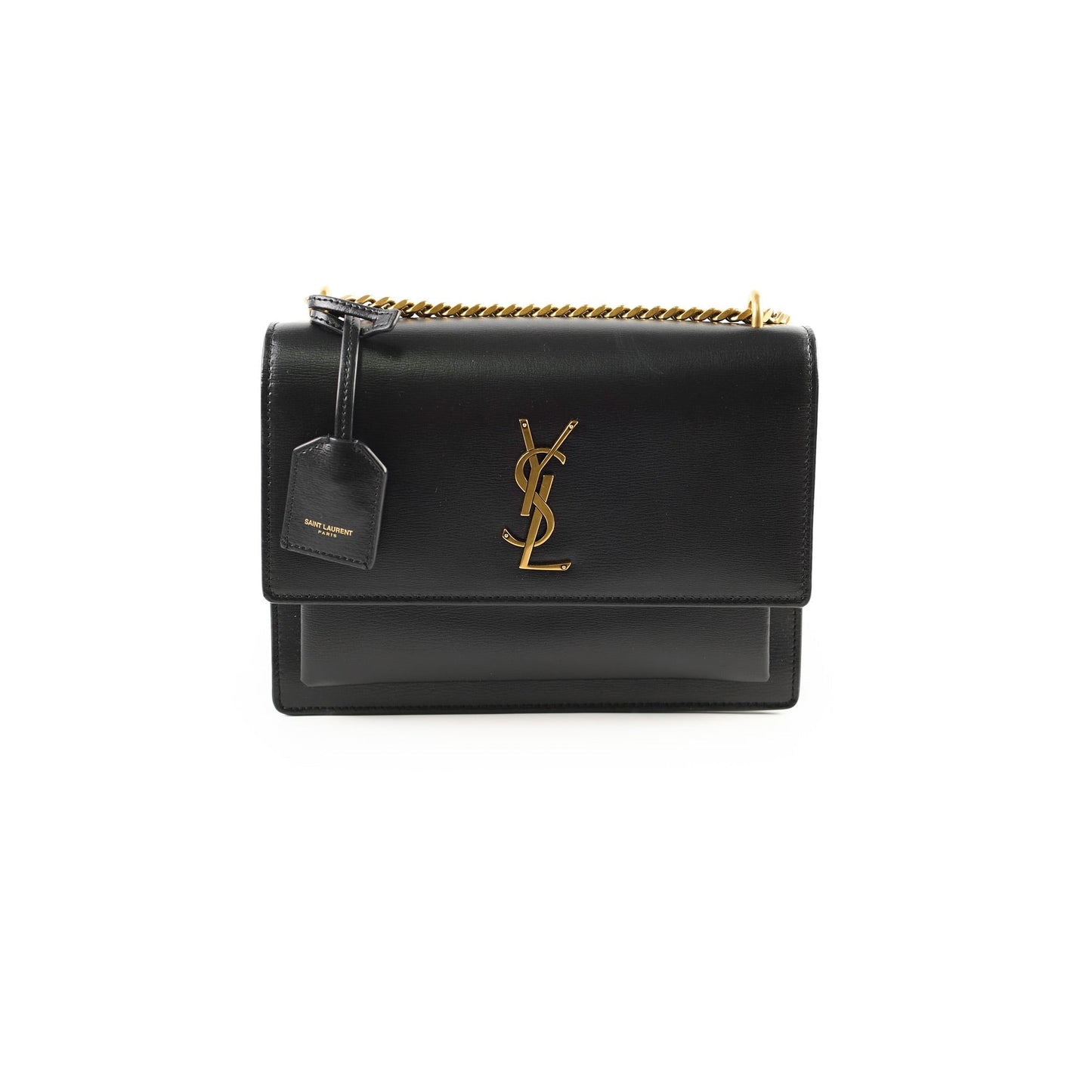 Saint Laurent Sunset Black Shoulder Bag