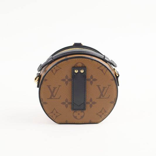 Louis Vuitton Mini Botie Chepeau Bag Reverse Monogram