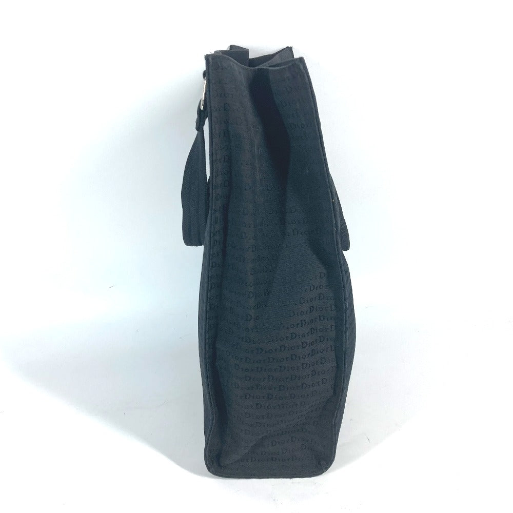 Dior Tote Bag Leather / canvas black Vertical all-logo Women