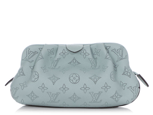 Louis Vuitton Mini Vert Lagon Mahina Scala Pouch