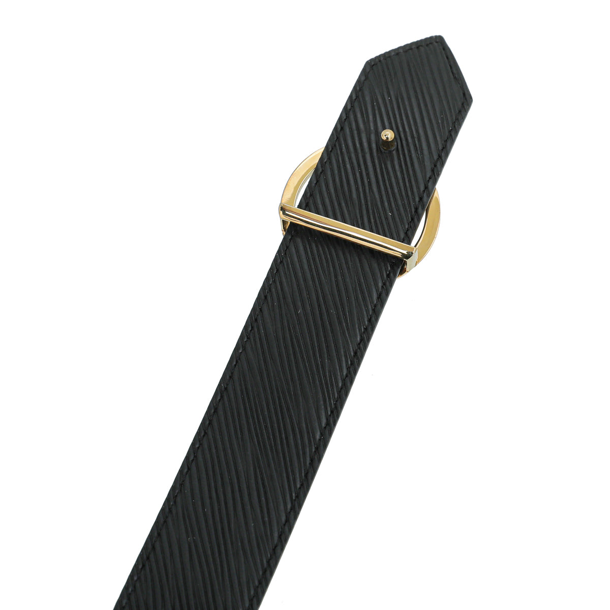 Louis Vuitton Monogram Black LV Circle Reversible Belt