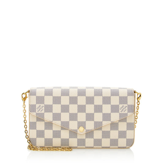 Louis Vuitton Damier Azur Felicie Pochette (SHF-21726)