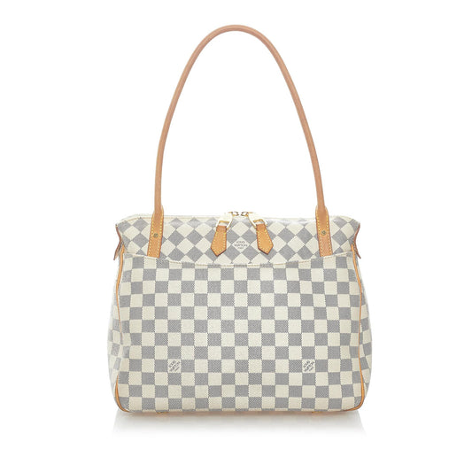 Louis Vuitton Damier Azur Figheri PM (SHG-31618)