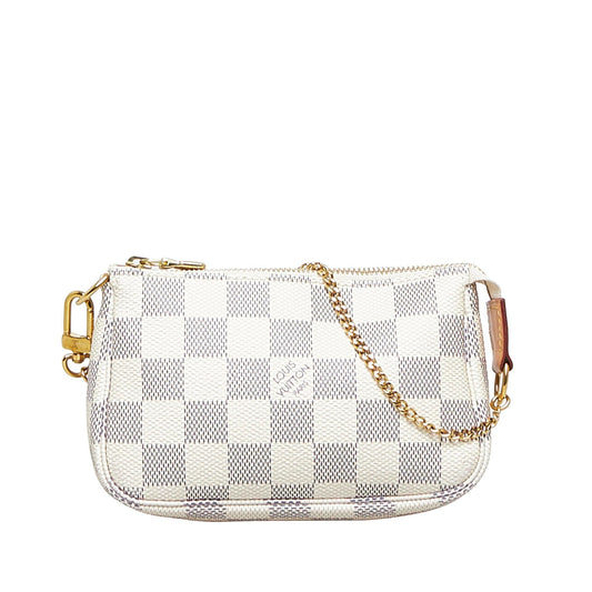 Louis Vuitton Damier Azur Mini Pochette Accessoires (SHG-1sdvQ6)