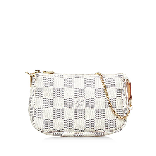 Louis Vuitton Damier Azur Mini Pochette Accessories (SHG-eG9Mdv)