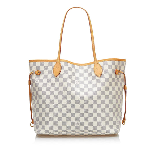 Louis Vuitton Damier Azur Neverfull MM (SHG-36384)