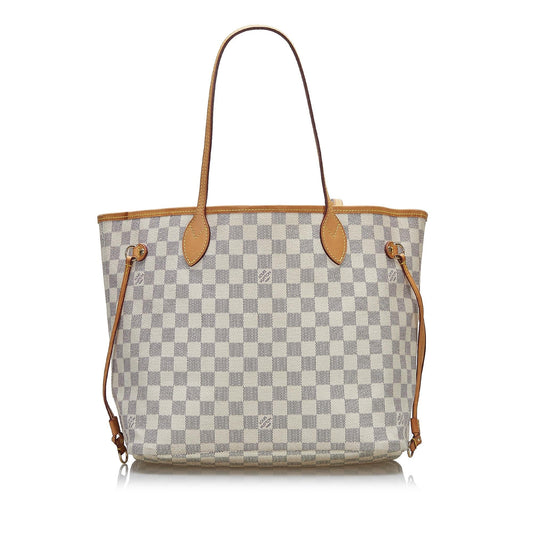 Louis Vuitton Damier Azur Neverfull MM (SHG-37164)
