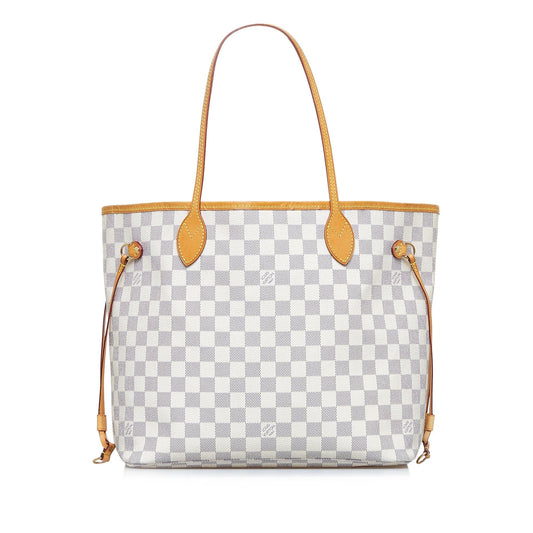 Louis Vuitton Damier Azur Neverfull MM (SHG-QmqcHY)