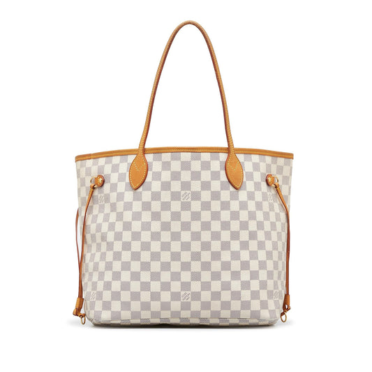 Louis Vuitton Damier Azur Neverfull MM (SHG-fxAfM5)