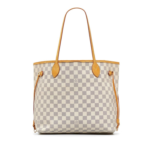 Louis Vuitton Damier Azur Neverfull MM (SHG-CfMJH5)