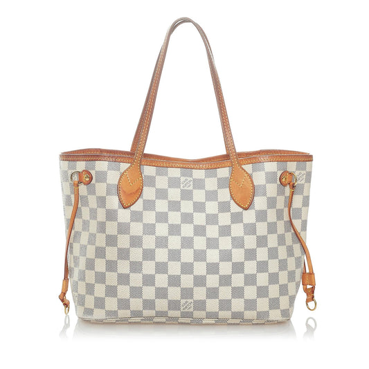Louis Vuitton Damier Azur Neverfull PM (SHG-31999)
