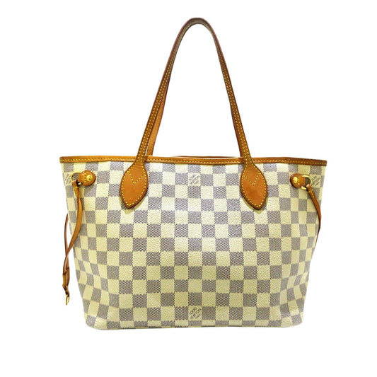 Louis Vuitton Damier Azur Neverfull PM (SHG-32234)