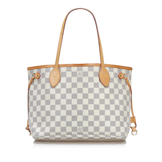 Louis Vuitton Damier Azur Neverfull PM (SHG-DkpcQA)